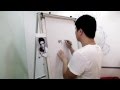 Seniman Edan!!! Coretan Pun Bisa Jadi Karya Seni..
