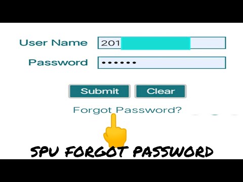 Spu ll forgot password