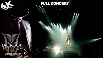 [ 𝟐𝟎𝟐𝟓 ] Michael Jackson - Live Copenhagen 1997 | FULL 4K CONCERT | HIStory Tour 1997