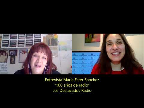 100 años de radio entrevista Maria Ester Sanchez - YouTube