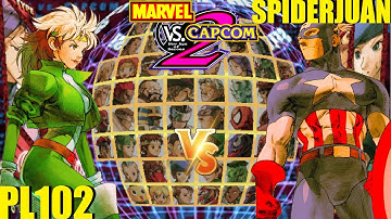 MvC2 Mvci Umvc3 SPIDERJUAN vs PL102 pt 2