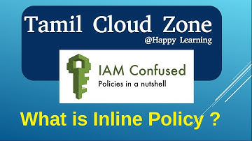 AWS for Beginners #25| AWS Inline Policy #awsintamil #awsforbeginners