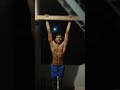 hanging leg rise, a basic core workout to strengthen your core muscles