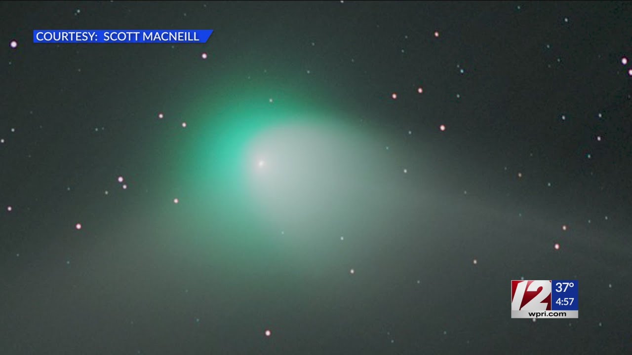 A green comet is passing by Earth. Here's how to see it.