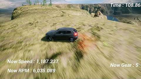 [Unreal Engine 4]Manual Transmission Car