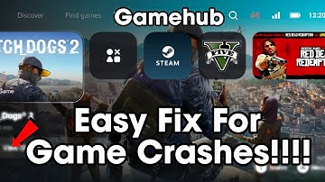 NEW ! Fix Games Crashes In 1 Minute [Gamehub 5.x] | Any Game Crash Fix | Gamehub Emulator  