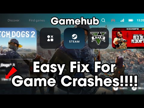 NEW ! Fix Games Crashes In 1 Minute [Gamehub 5.x] | Any Game Crash Fix | Gamehub Emulator  