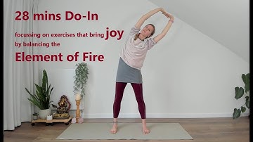 28 mins Do-In for the Fire Element, meridian exercises focussing on the Heart energy