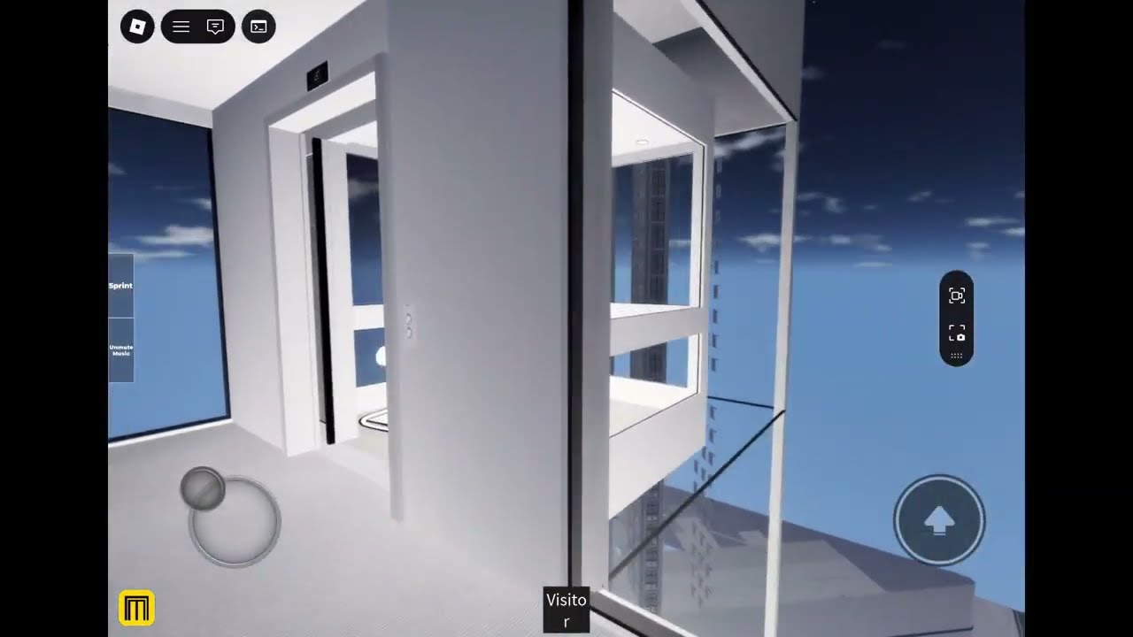 Orona 3G Traction Main Elevators at The 25 Story Building,745 Central Plaza in Roblox 