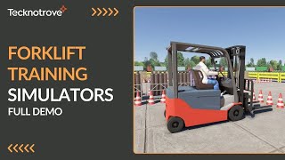 Forklift Training Simulator | Best way to learn forklift operations | Tecknotrove 2025 screenshot 4
