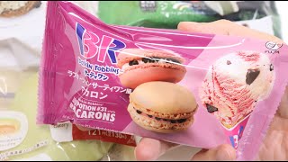 Weekly Convenience Store Foods FamilyMart Baskin Robbins Love Potion Macarons are Good!