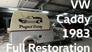 VW Caddy Mk1 1983  Restoration / VW  Caddy レストアプロジェクト  'Project Caddy' Episode 1