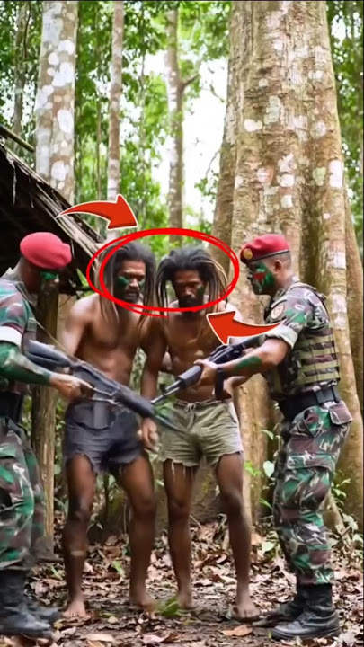 TNI arrests KKB informant, 👍 #shorts #trending #tni #kkb #papua
