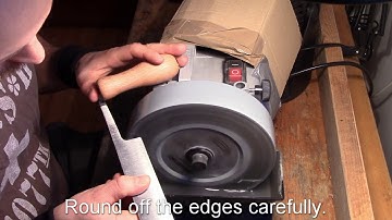 Sharpening Draw Knives Bow Building School