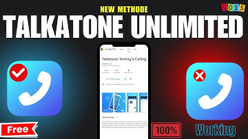 Unlimited Talkatone account তৈরি করুন। How to create unlimited talkatone 2025 new method😍😍