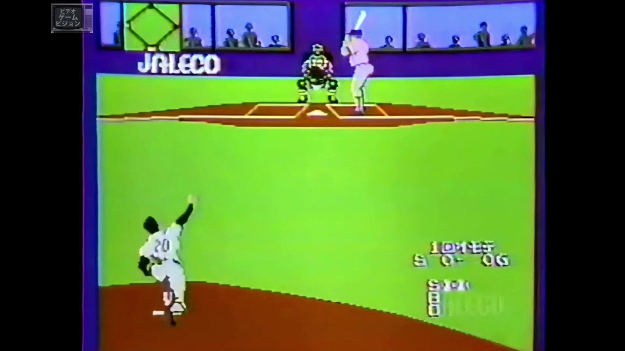 𝗕𝗮𝘀𝗲𝘀 𝗟𝗼𝗮𝗱𝗲𝗱 / 燃えろ!!プロ野球 (Famicom, Jaleco, Japan