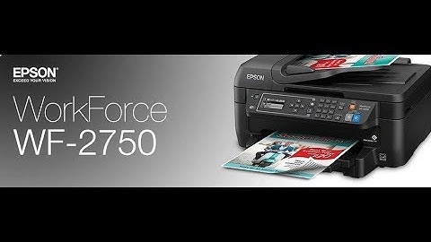 Epson WF 2750 - Unboxing, Setup and Review -  Comparison WF 2750 & WF 2630