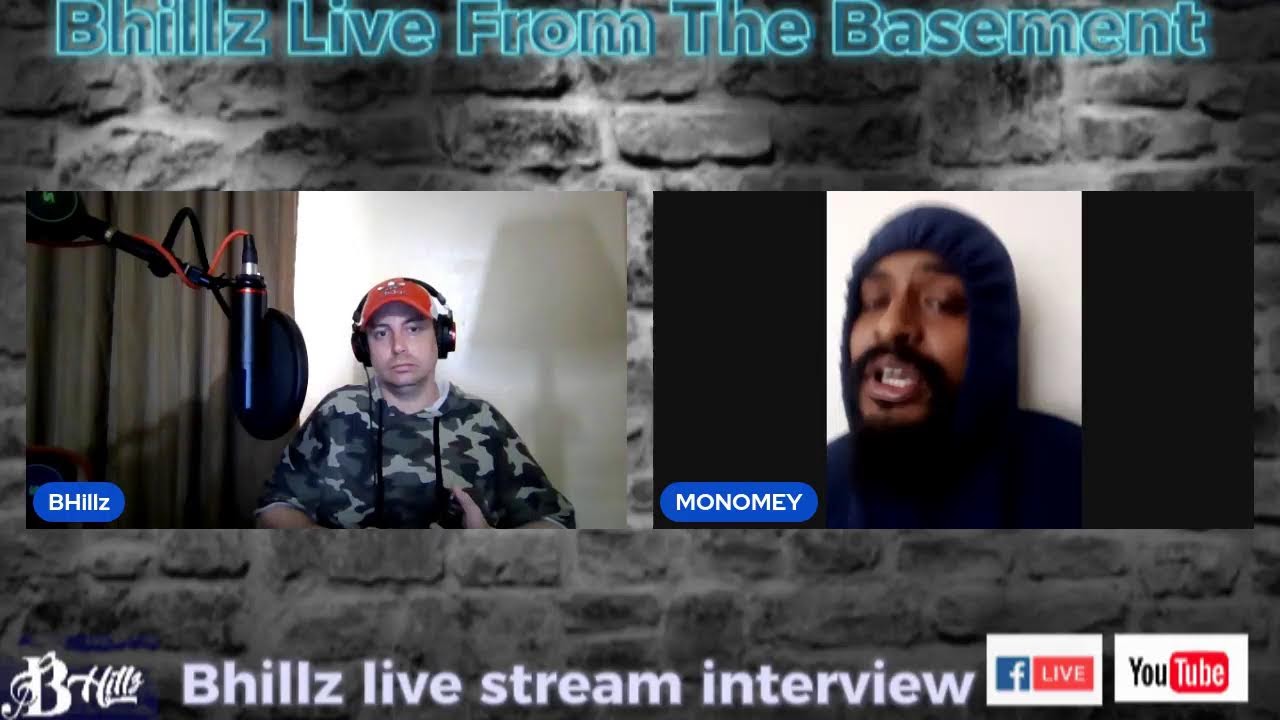 Bhillz Live From The Basement special guest Monomey