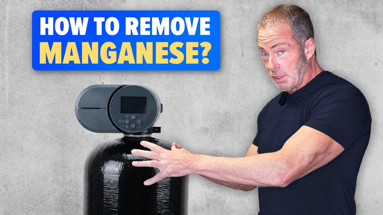 How to Remove Iron and Manganese from Well Water (One System) - YouTube