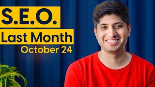 SEO Last Month October 2024 | Latest News About SEO, PPC, Ads, Meta, Google, OpenAI, and Twitter