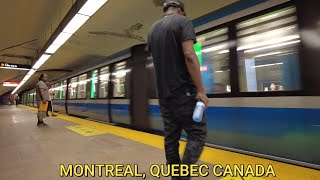 NEW YORK STREETS &amp; SUBWAYS VS MONTREAL, CANADA STREETS &amp; SUBWAYS