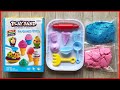 CỬA HÀNG BÁN KEM, BỘ CÁT ĐỘNG LỰC 8 KHUÔN -  Kinetic sand, ice cream store (Chim Xinh channel)