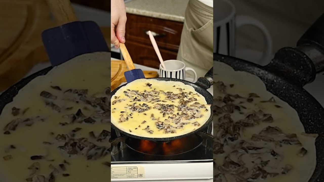 Блины с припёком! Мой фаворит на масленицу!