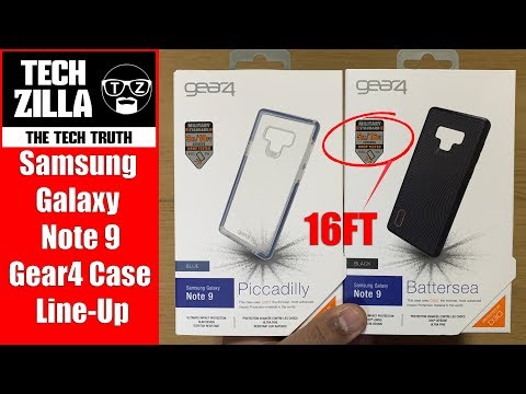 Samsung Galaxy Note 9 Gear 4 Case Line - Up