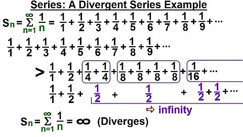 Calculus 2: Infinite Sequences and Series (27 of 62) Series: Diverging Series Ex. 3