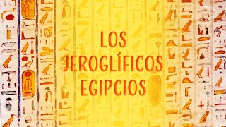 ¿Conoces el significado de los JEROGLÍFICOS egipcios?  | Dentro de la pirámide | Nacho Ares