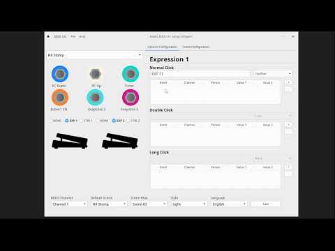 Kowka MIDI C6 - Configuración del pedal de expresión