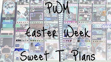 PWM Easter Week **Memory Planner**