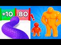Snake Run Race VS Tall Man Run MAX LEVELS UNLOCKED SPEEDRUN Gameplay