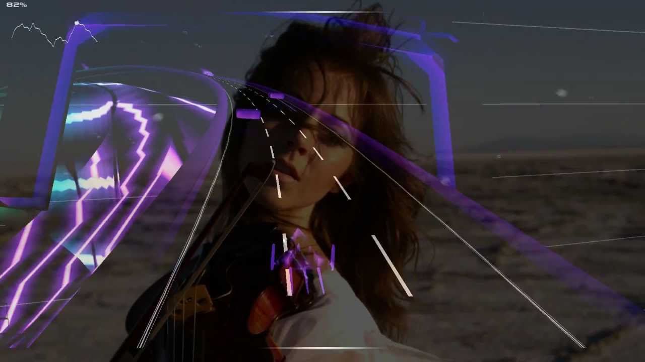 Audiosurf with /Elements Dubstep Violin Lindsey Stirling\ FullHD YouTube