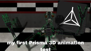 My first Prisma 3D animation test with THE MIMIC!!!!!