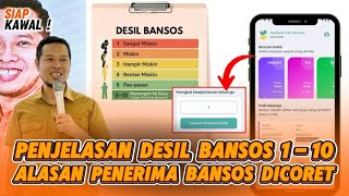 Download Lagu Cara Cek Desil Lewat Hp: Bansos Dicoret Karena Masuk Desil 6-10 | Kang Dedi Mulyono DPRD Kota Bogor MP3