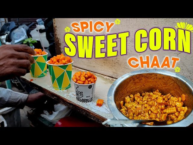 Delhi's Famous Spicy Sweet Corn Chaat | चटपटी स्वीट कॉर्न चाट | Indian Street Food | Satya Bhanja
