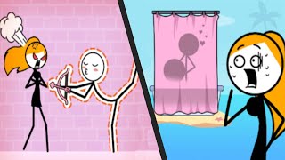 THROUGH THE WALL vs DRAW FLY - Gameplay Satisfying Double Video New Games Android ios by BEST android GAMES 2,274 views 8 days ago 20 minutes