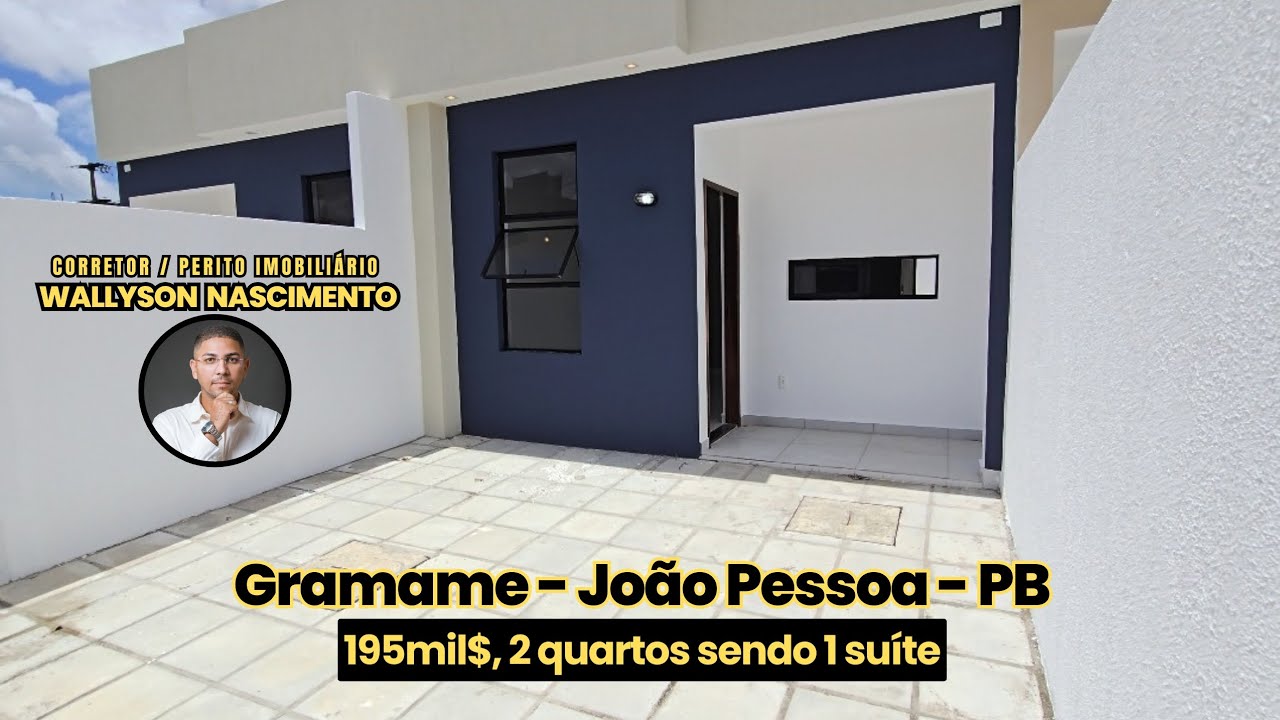 195mil$. Linda casa em Gramame, João Pessoa-PB.