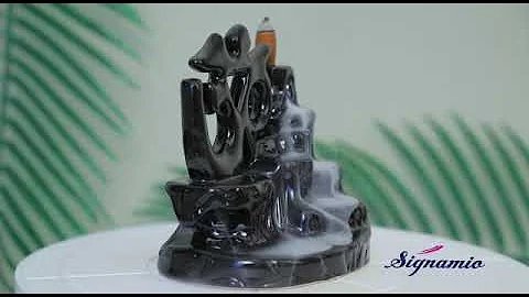 OM- Mahadev-Shivling-Shivji-Bholenath-Shankar Incense Holder / Burner with 30 Back Flow Incense Cone