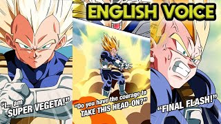 Global Str Super Vegeta English Active Skill Super Attacks Dragon Ball Z Dokkan Battle