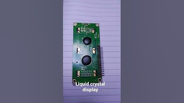 liquid crystal display for Arduino
