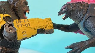 Godzilla vs Kong in Egypt Part 4 Stopmotion