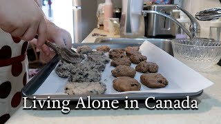 REAL Chinese Food | First Time Baking Cookie | Cooking Tip | Living Alone In Canada
