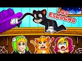 !NOS ESCONDEMOS DE CARTOON CAT DEBAJO DE MI CASA! 😨😱 | SRGATO VS CARTOON CAT EN MINECRAFT