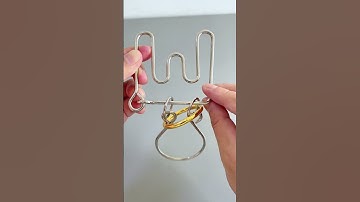 Do you know how to take off this ring? #Puzzles #IQ #iqtest