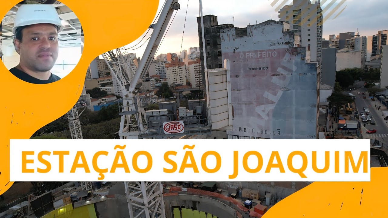 LINHA-6 LARANJA TRAZ ATUALIZAÇÕES DAS ESCAVAÇÕES DO TÚNEL DE INTERLIGAÇÃO DA ESTAÇÃO SÃO JOAQUIM.