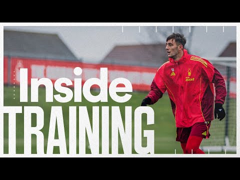 Lorenzo Lucca Training And Europa League Preparations Inside Training 