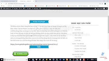 [Lập Trình C] Bài 14: Từ Khóa Extern
