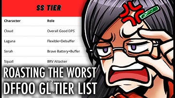 ROASTING THE WORST DFFOO TIER LIST